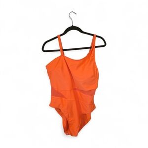 Orange One-Piece Swimsuit